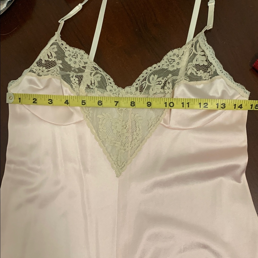 Vintage 70s Lingerie Pink Teddy - Picture 11 of 11